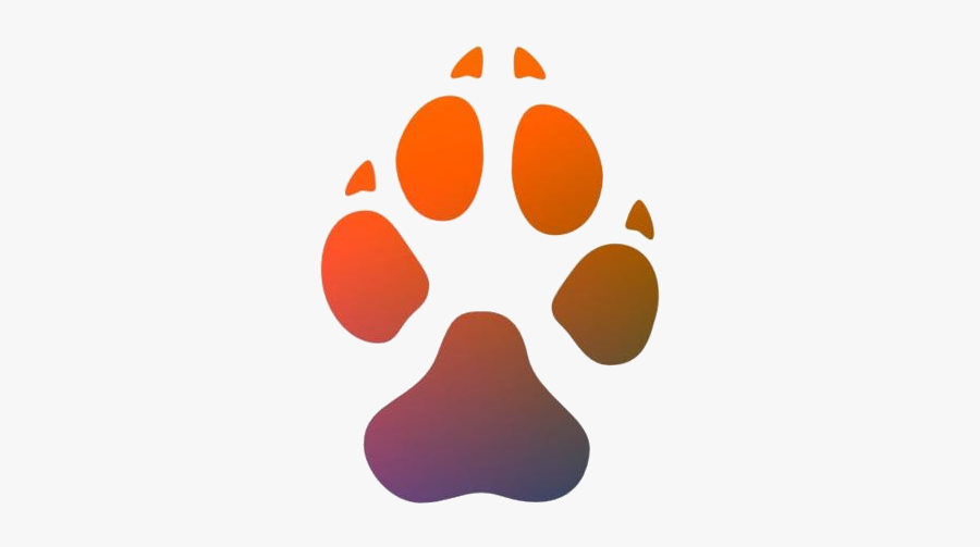 Fox Paw Print Png Free Clipart - Dog Png, Transparent Clipart