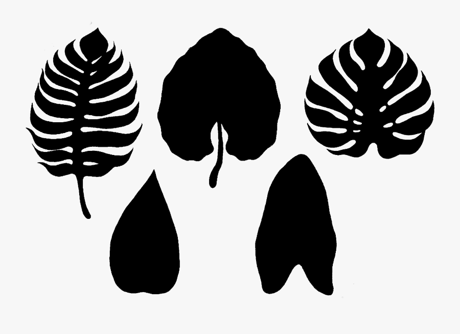 Leaf Clip Art Silhouette Tree Pattern - Illustration, Transparent Clipart