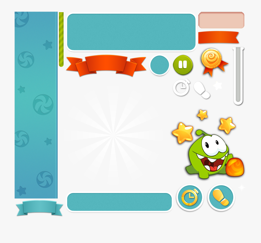 Mobile My Om Nom - Nom Nom Spritesheet, Transparent Clipart