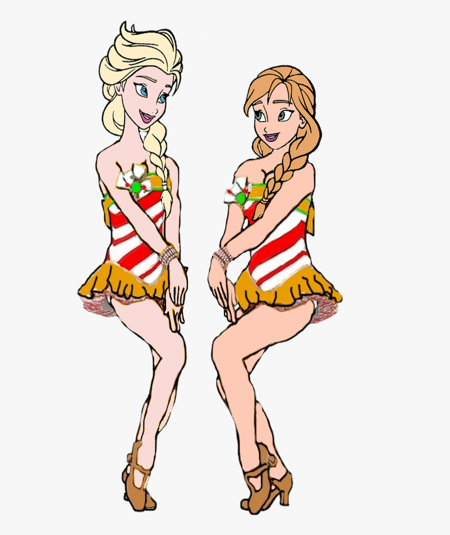 Elsa And Anna As - Clipart Anastasia And Drizella, Transparent Clipart