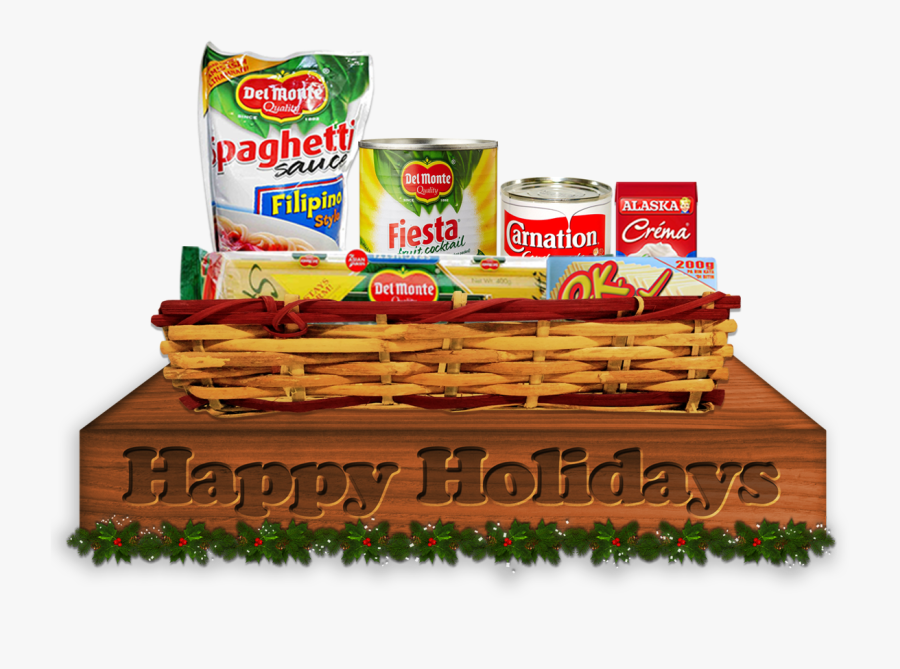 Christmas Basket Philippines Christmas Flavors Little - Christmas Basket Philippines, Transparent Clipart