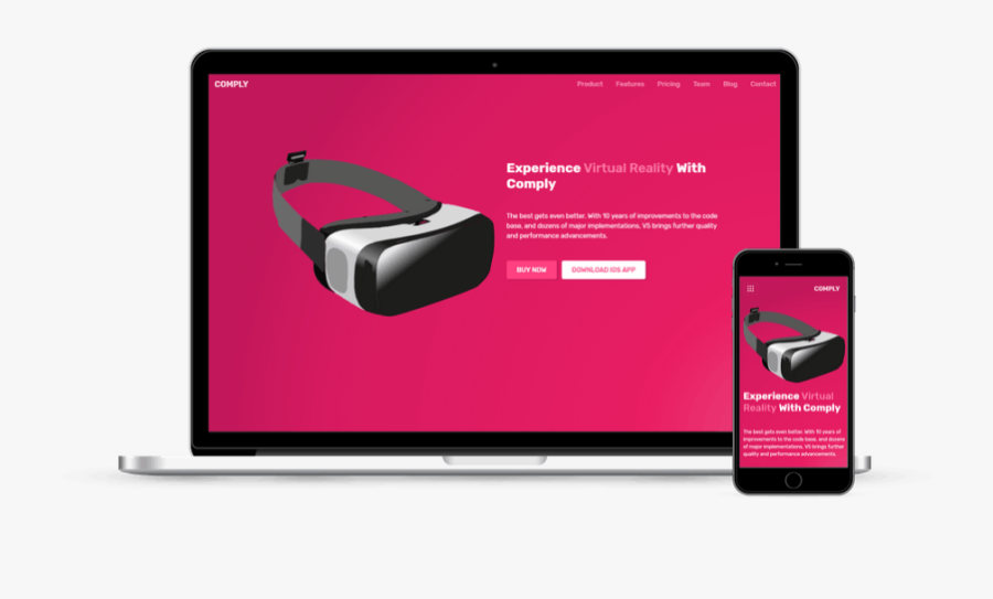 Clip Art Free Landing Page Templates Bootstrap - Mobile Phone, Transparent Clipart