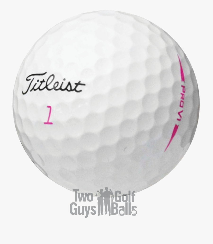 Golf Ball Png Pink - Titleist Pro V1, Transparent Clipart