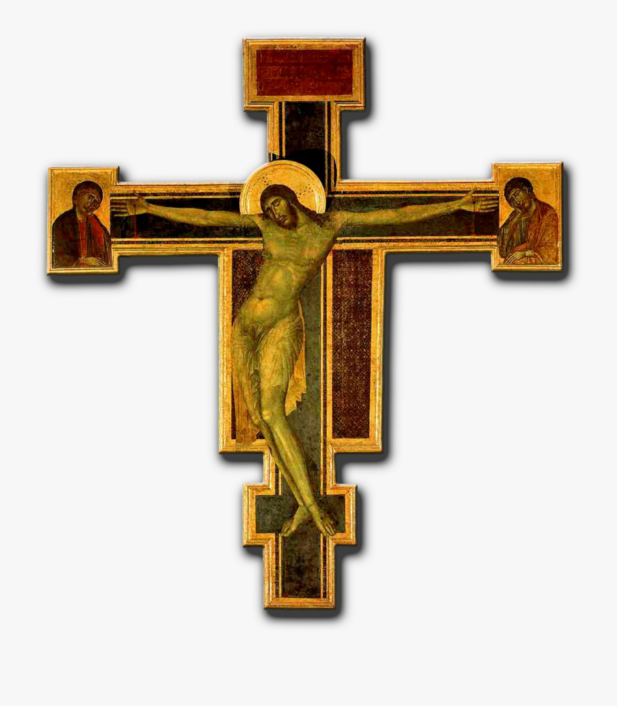 Spiritual Direction Catholic Church Catholicism Prayer - Crucifix Cimabue, Transparent Clipart