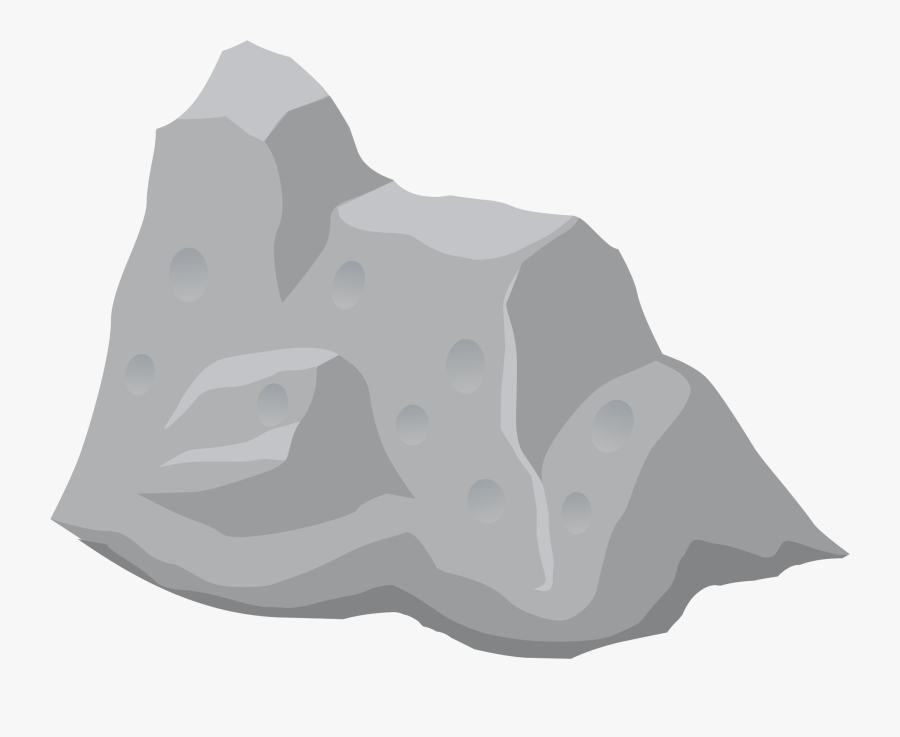 Glitch Clipart Sea Rock , Png Download - Sharp Rock Clipart, Transparent Clipart