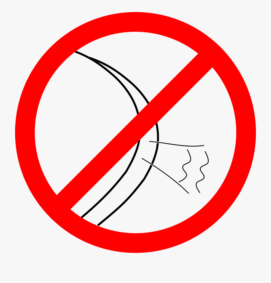 File - Farting Prohibited - Svg - Gluten Free Logo Canada, Transparent Clipart