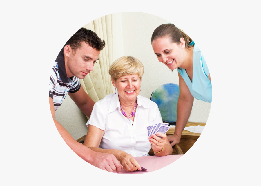 Clip Art Older Woman Smiling - Nurse, Transparent Clipart