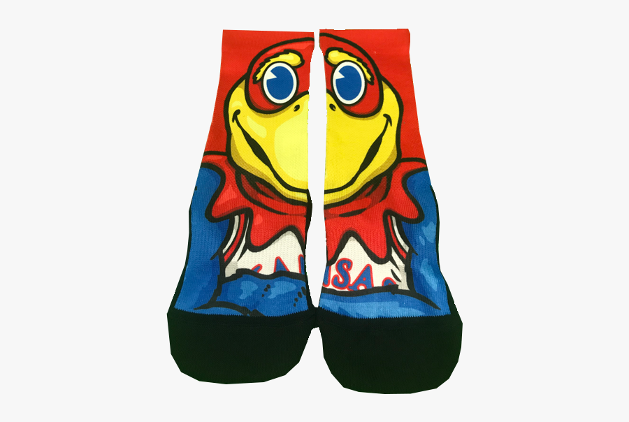 Ku Big Jay Crew Socks - Cartoon, Transparent Clipart