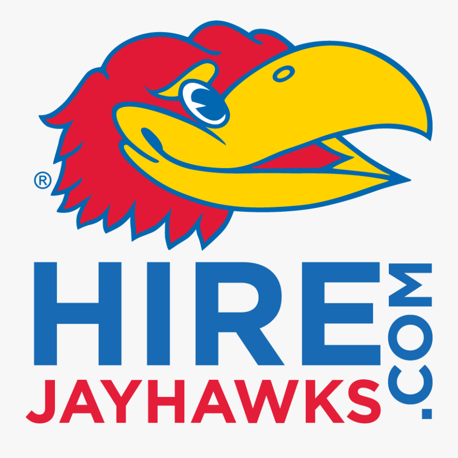 Hirejayhawks - Kansas Jayhawks Logo Png, Transparent Clipart