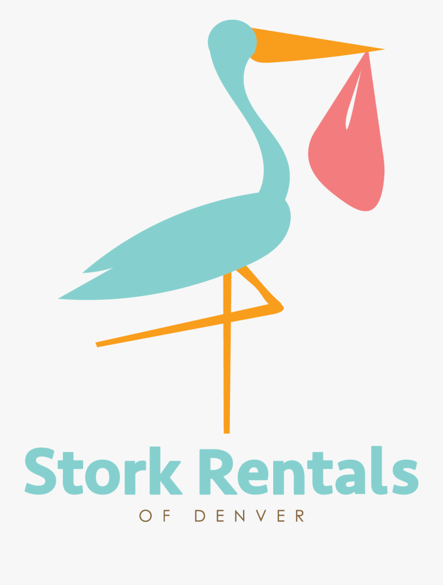 Stork Image - Stork Delivery Co, Transparent Clipart