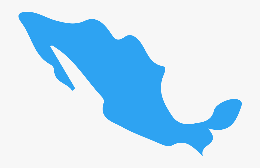 Mexico Middle-market Pioneers - Transparent Background Mexico Map Icon, Transparent Clipart
