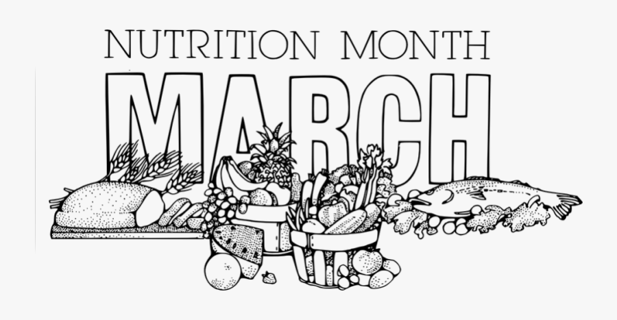 Drawing For Nutrition Month, Transparent Clipart