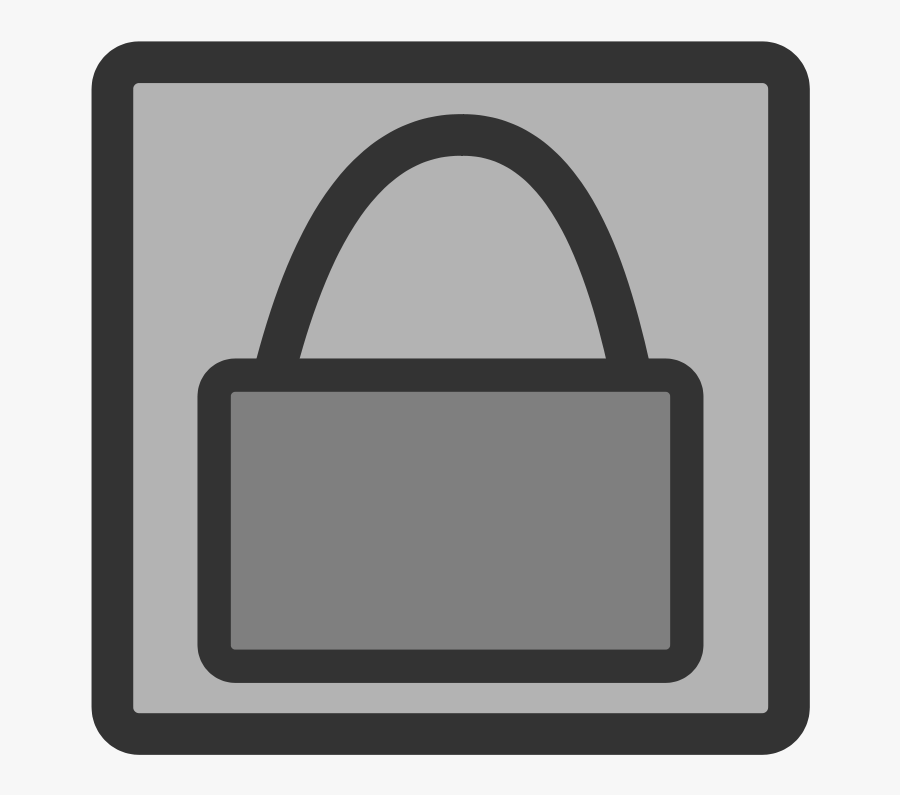 Ftfile Locked - Handbag, Transparent Clipart