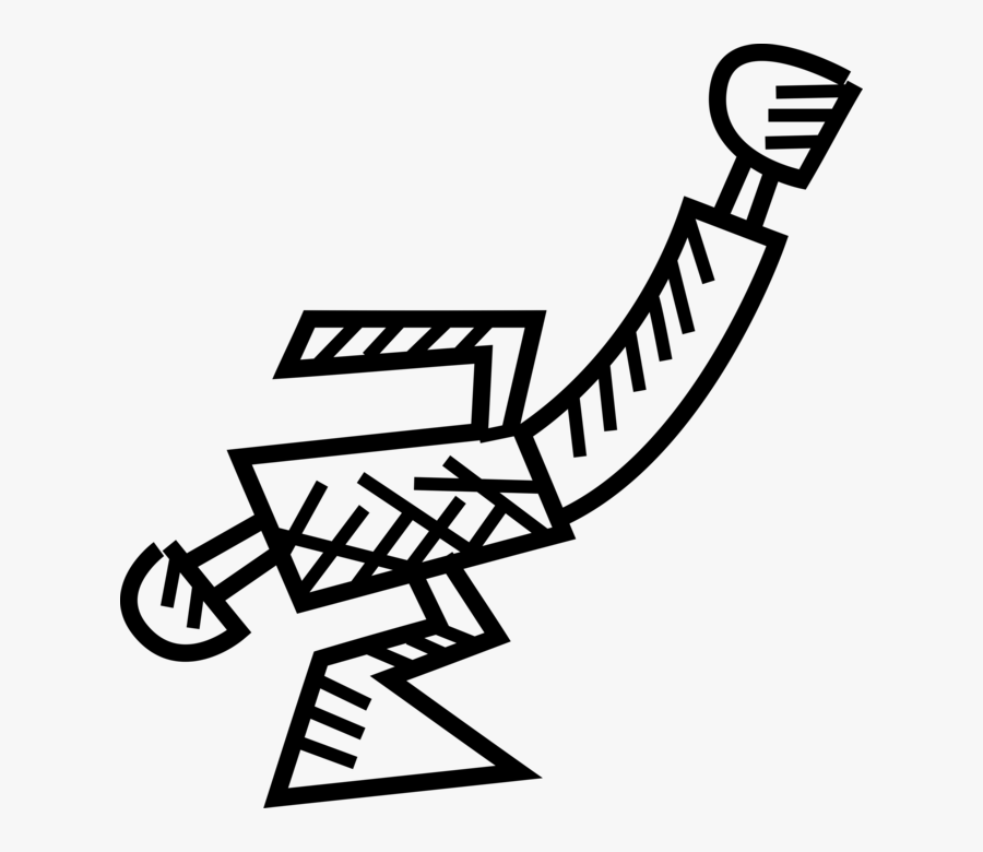 Vector Illustration Of Dentist Chair In Dental Office - Line Art, Transparent Clipart