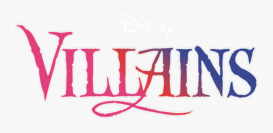 Disney Villains Pop Up Shop - Disney Villains Logo Transparent, Transparent Clipart