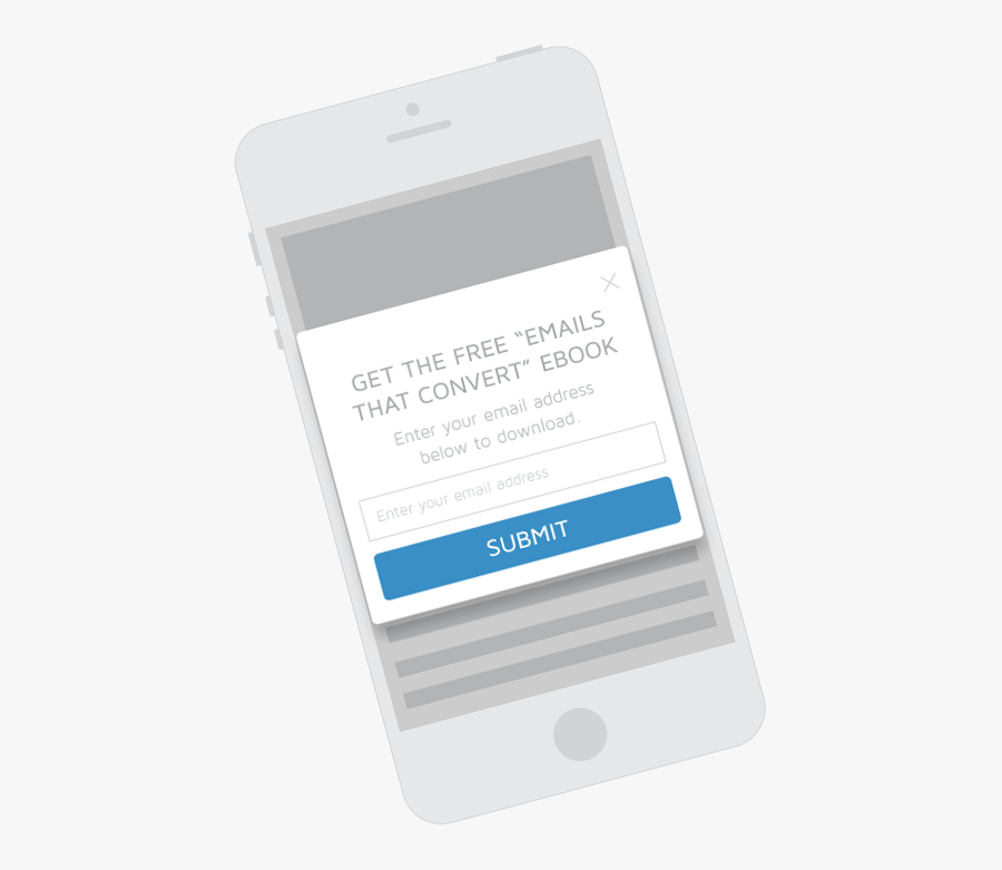 Mobile App Popup Design, Transparent Clipart