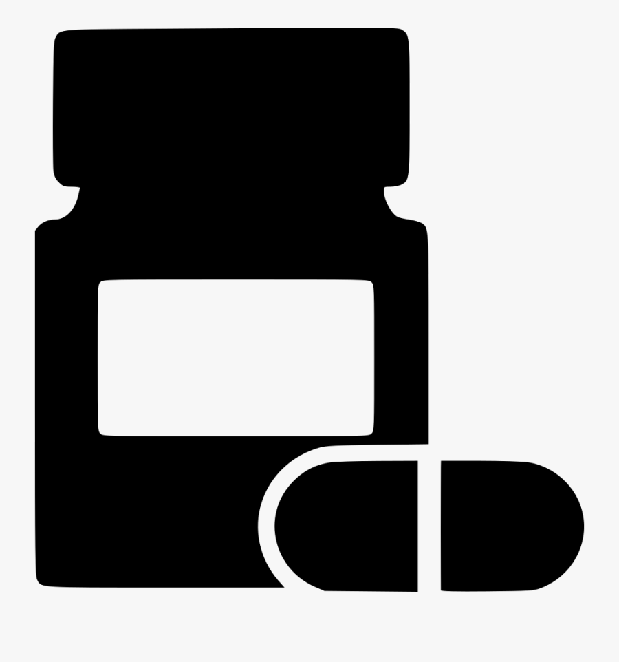 Transparent Pill Bottle Png, Transparent Clipart