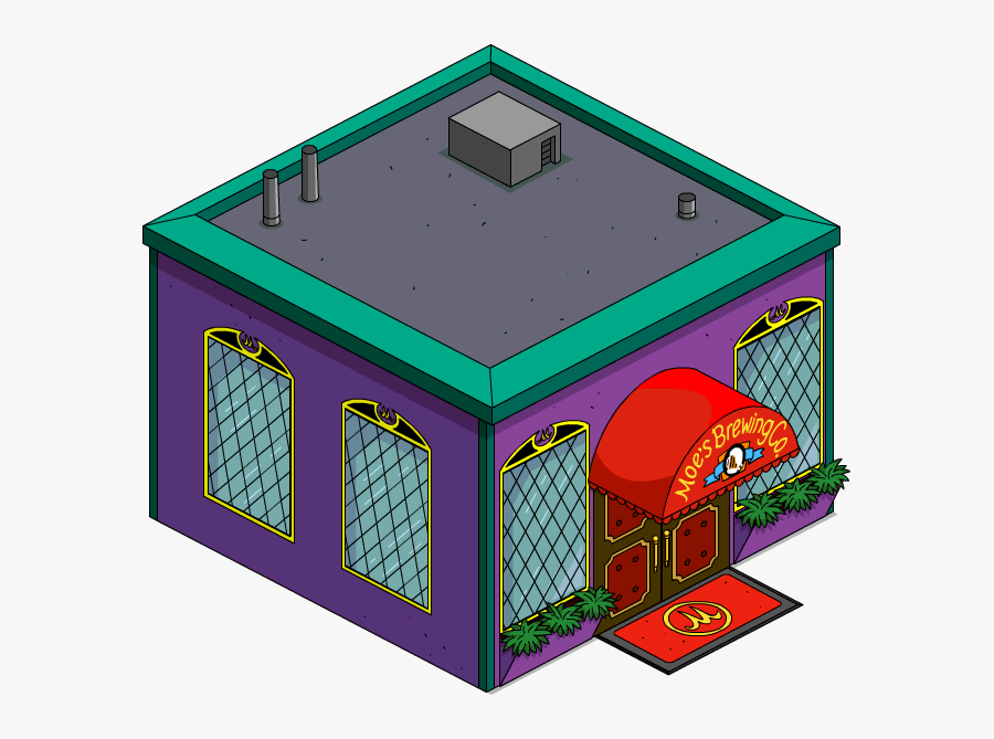 Moe"s Brewing Co - House, Transparent Clipart
