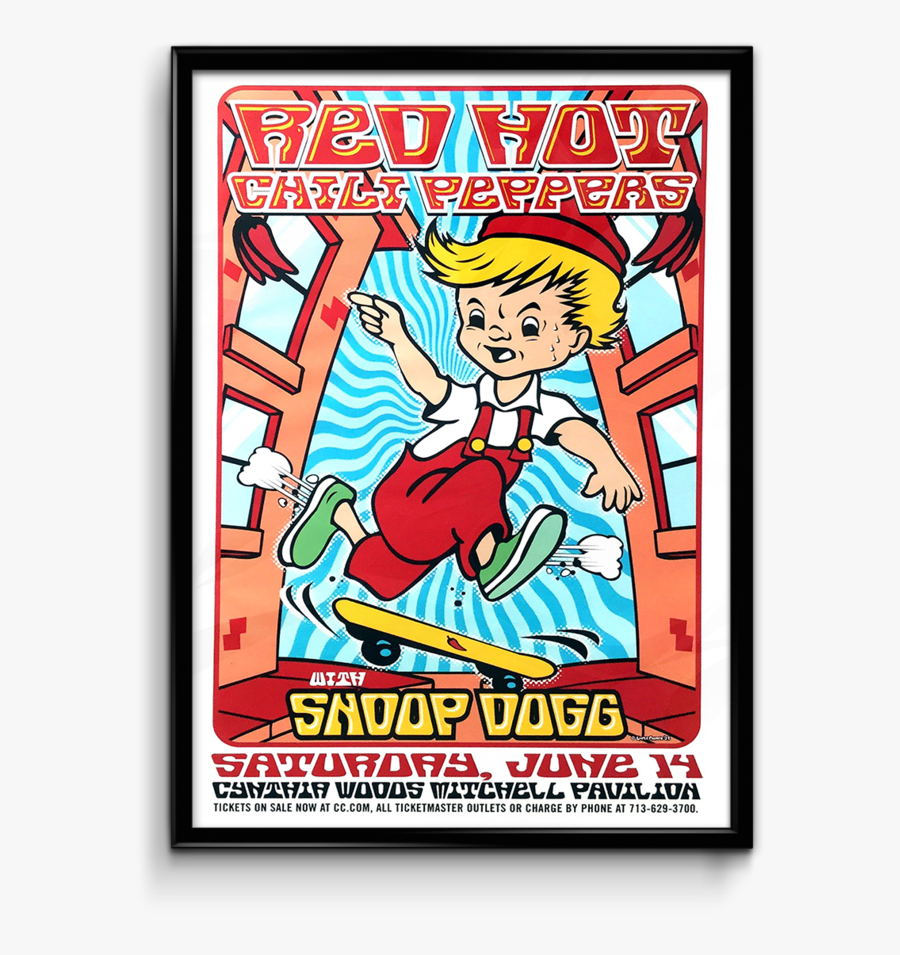 Red Hot Chili Peppers Poster, Transparent Clipart