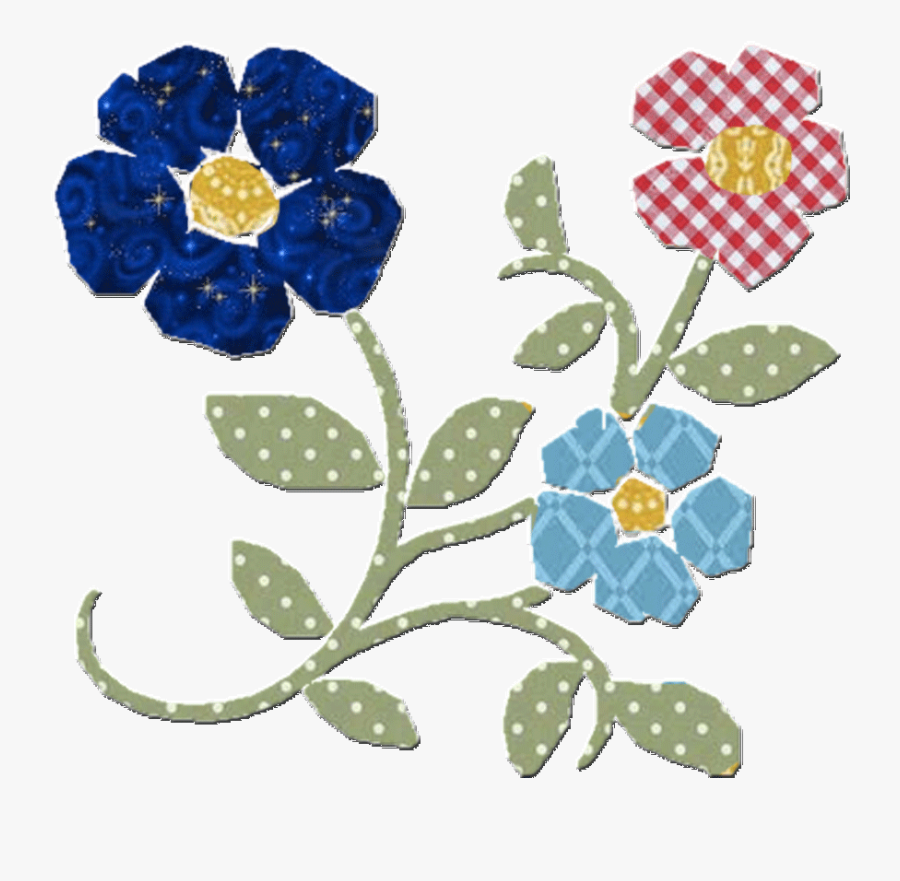 Transparent May Flowers Png - Calico Fabric, Transparent Clipart