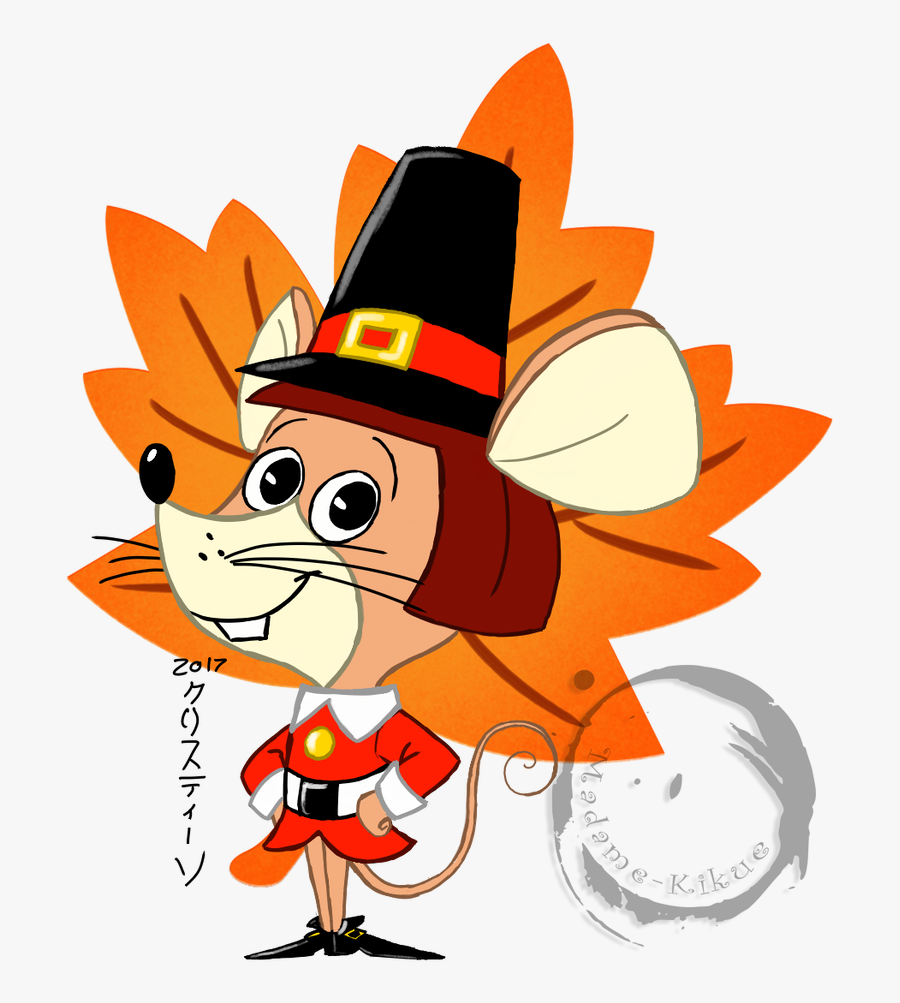 Mayflower Clipart Cute - Mouse On The Mayflower, Transparent Clipart