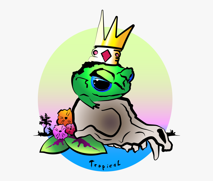 King Clipart Toad - Cartoon, Transparent Clipart