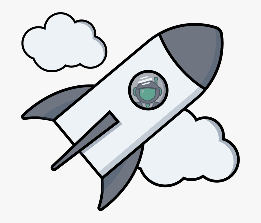 Rocketship Clipart Takeoff - Rocket Jpeg, Transparent Clipart