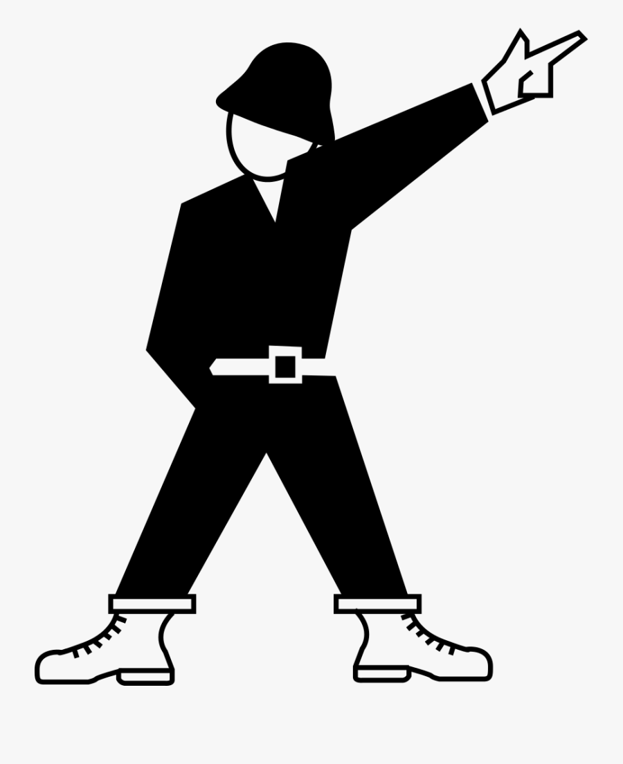 Helicopter Take Off Hand Signal, Transparent Clipart