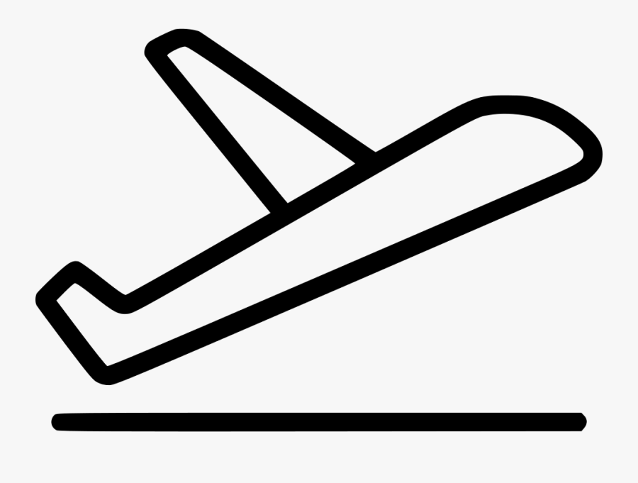 Take Off Airplane Aircraft Flight Departure - Transparent Airplane Departure Icon, Transparent Clipart