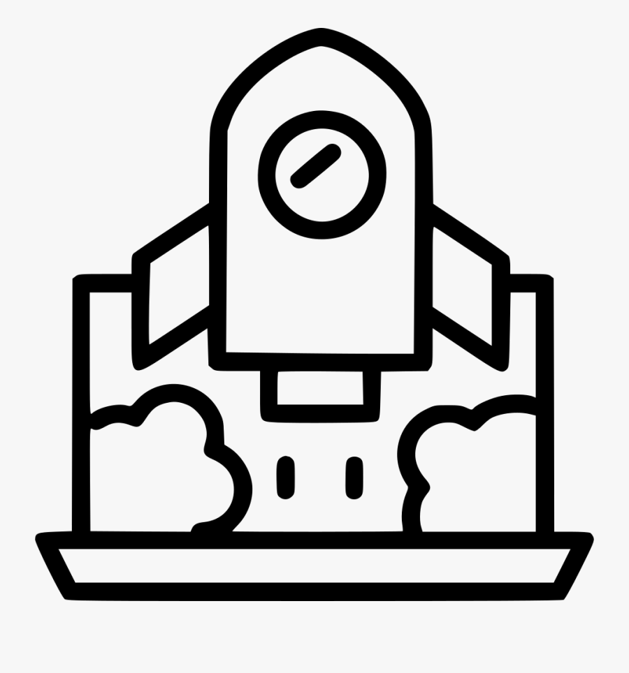 Rocket Take Off Laptop Comments Clipart , Png Download, Transparent Clipart