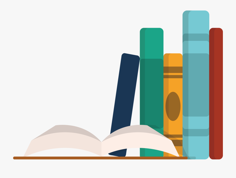 Bookcase Vecteur Open Book Transprent Png Free - Open Book Clip Art, Transparent Clipart
