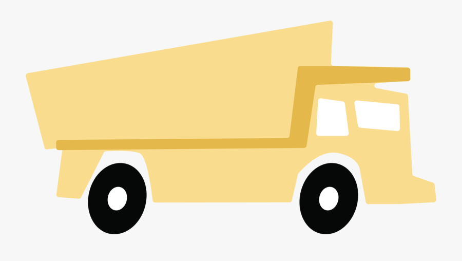 Clip Art Dump Truck Svg - Truck, Transparent Clipart