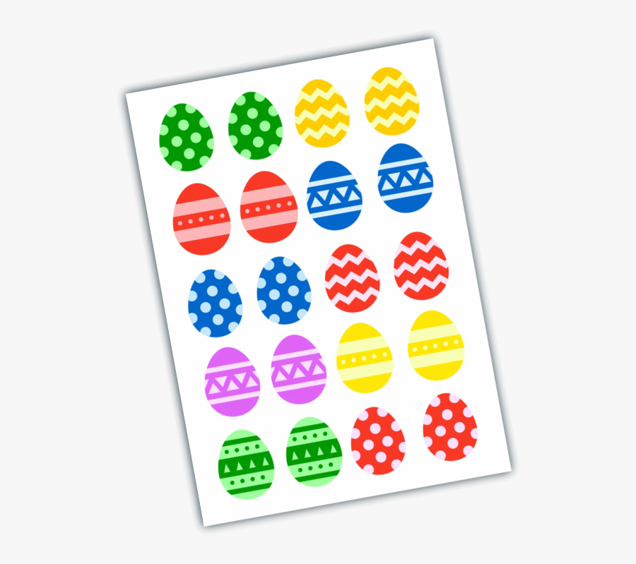 Easter Egg Matching Free - Circle, Transparent Clipart