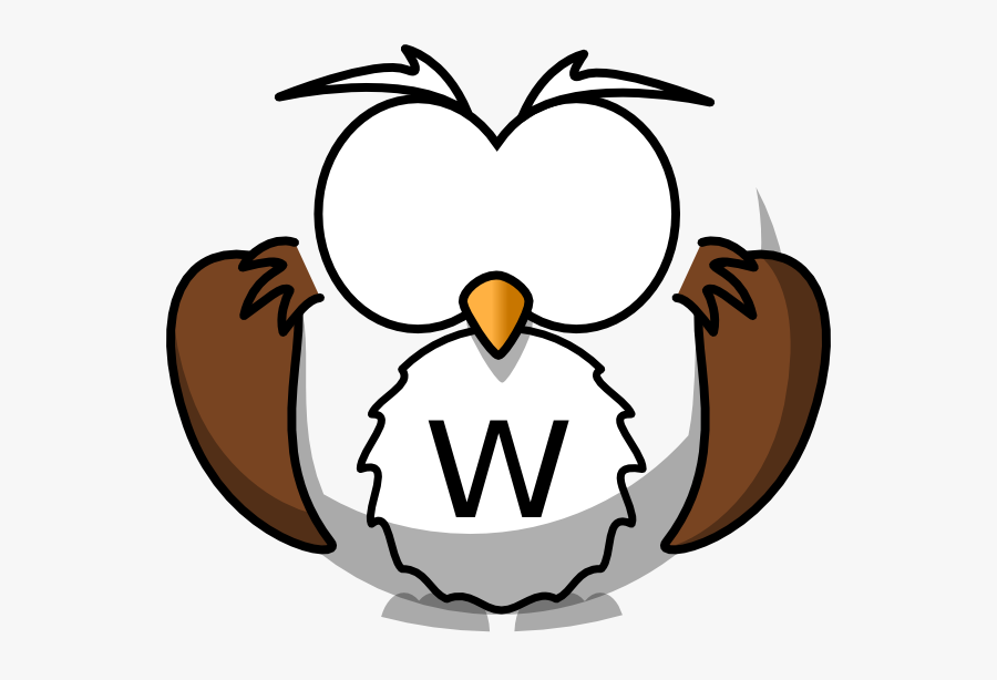 Owl Clip Art At Clker - Cartoon Owl, Transparent Clipart