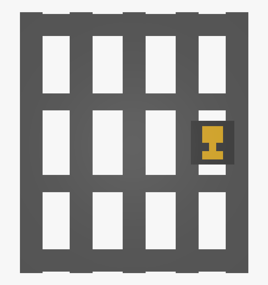 Prison Cell Door Wiki Window - Unturned Hapishane Kapısı Id, Transparent Clipart