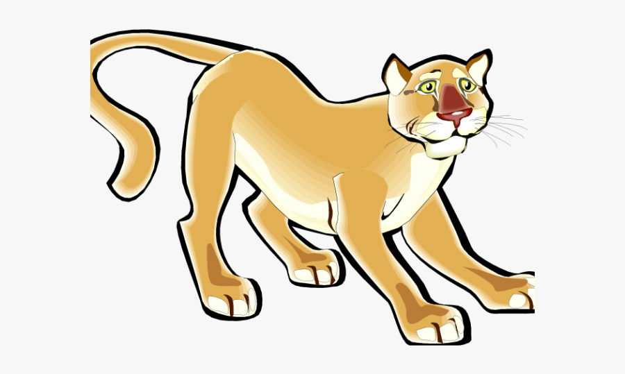 Cougar Clipart, Transparent Clipart