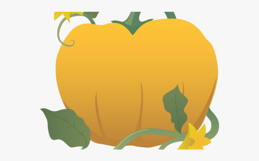 Pumpkin Blossom Cliparts - October Clip Art, Transparent Clipart