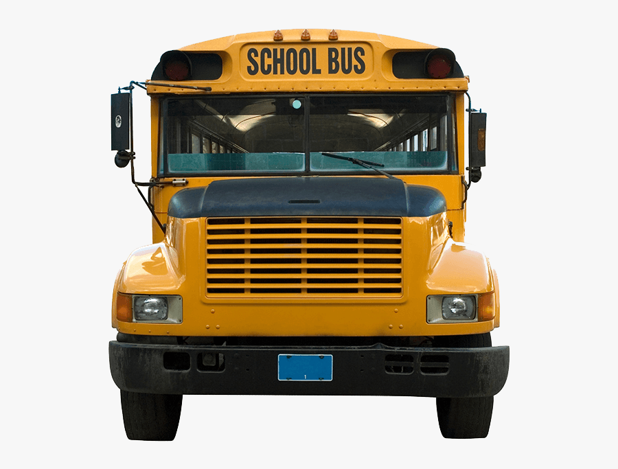 Front School Bus - Coney Island, Transparent Clipart