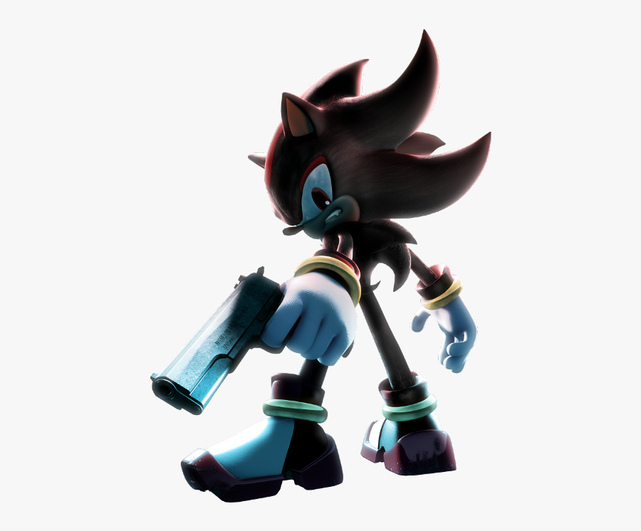 Shadowthehedgehog Sega Gunslinger Freetoedit - Shadow The Hedgehog Game, Transparent Clipart