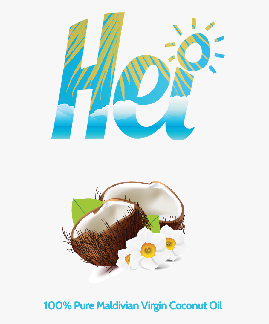 Coconut Clipart Coconut Oil - Hei Coconut Oil Maldives, Transparent Clipart