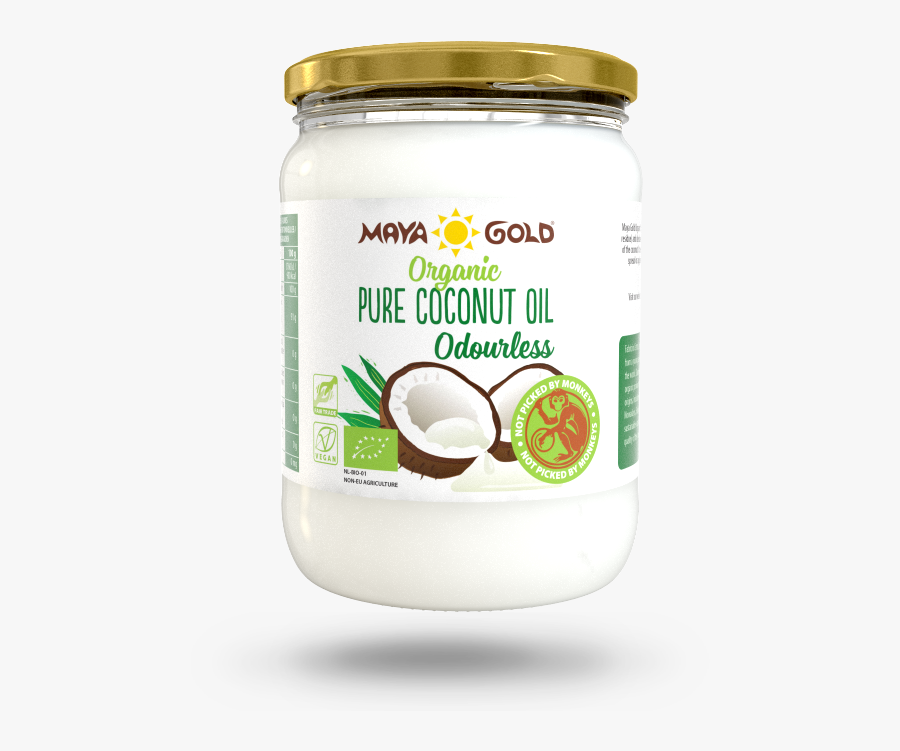 Transparent Coconut Oil Png - Maya Gold Organic Extra Virgin Coconut Oil, Transparent Clipart