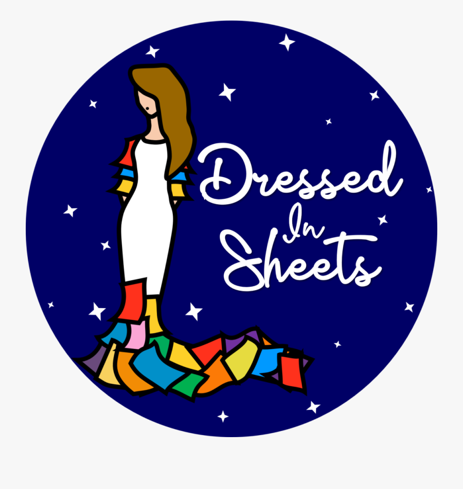 Dressedinsheets - Illustration, Transparent Clipart