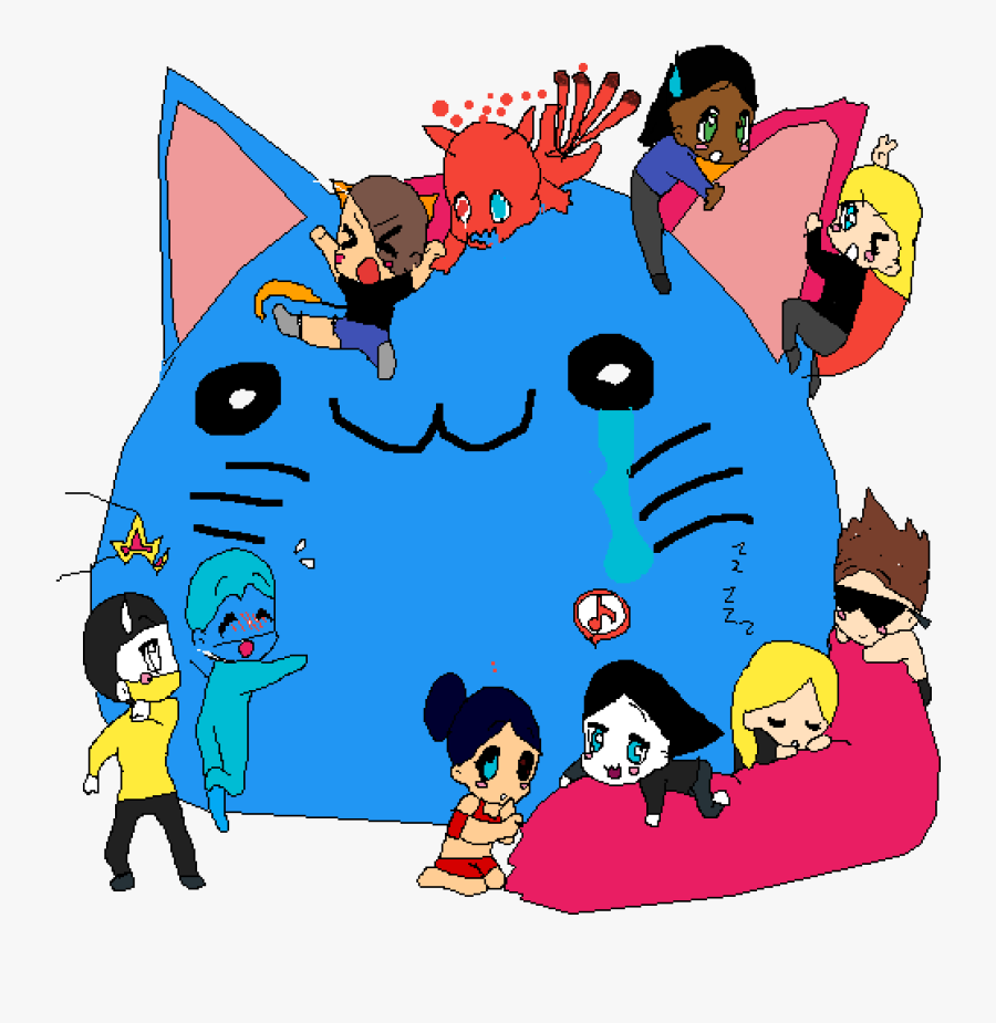 Transparent Blonde Hair Blue Eyes Clipart - Cartoon, Transparent Clipart