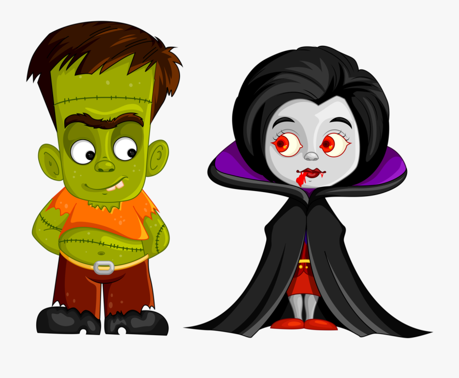 Transparent Grim Clipart - Halloween Frankenstein Png, Transparent Clipart