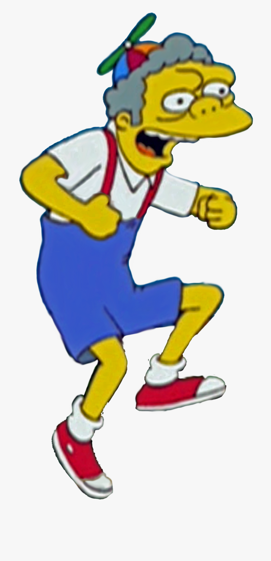 Moe Jumps Rope-homer"s Paternity Coot - Cartoon, Transparent Clipart