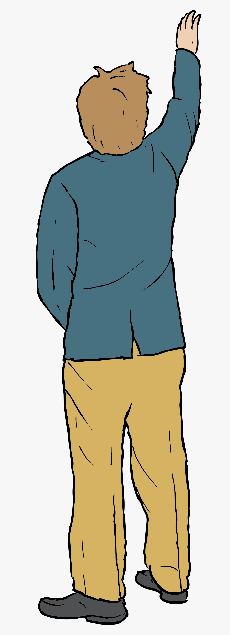 Judge Clipart Dred Scott - Man Reaching Up Clipart, Transparent Clipart