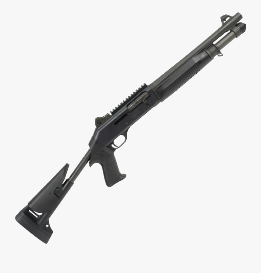 Benelli M4 M4 Carbine Stock Shotgun Pump Action - Derya Mk 12 As 100s, Transparent Clipart