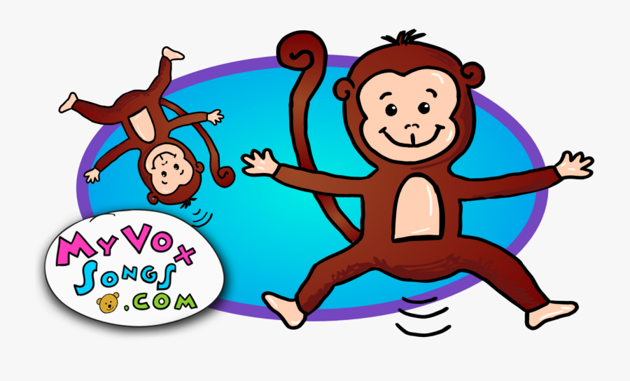 Nursery Rhymes Video - Five Little Monkeys My Vox Songs, Transparent Clipart