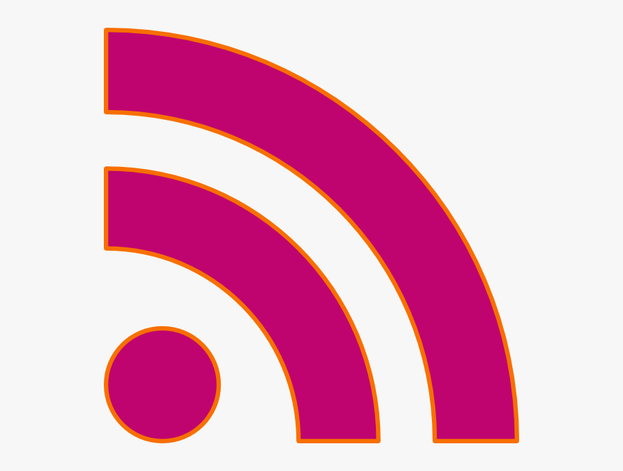 Png Clipart Rss Pink Png, Transparent Clipart