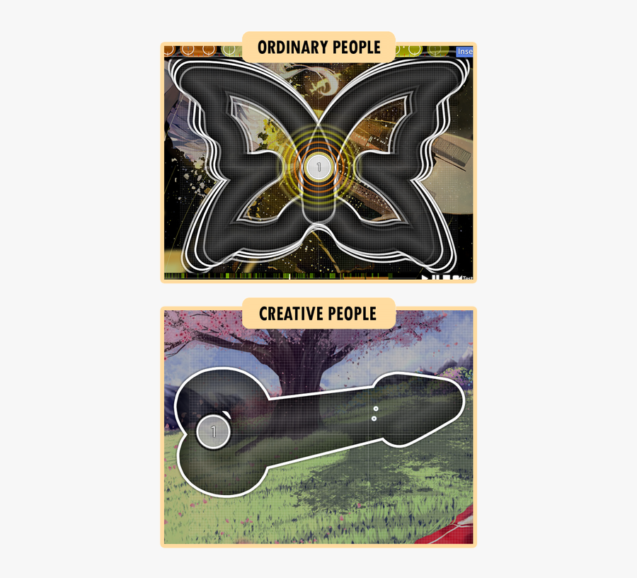 Ordinary People Creative People, Transparent Clipart